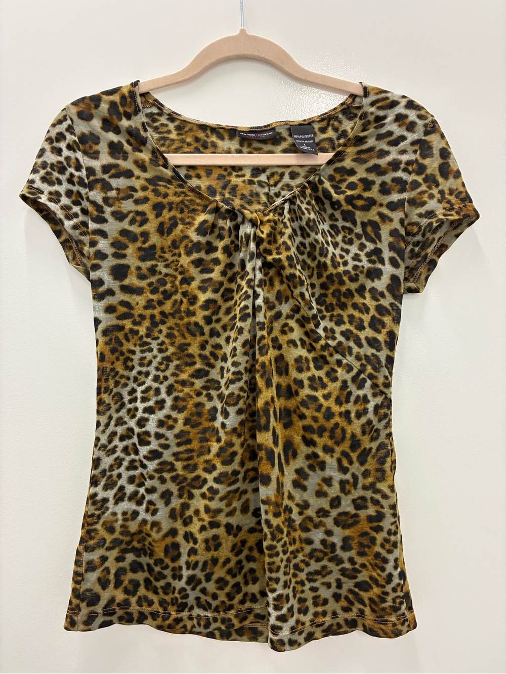Leopard cheetah top